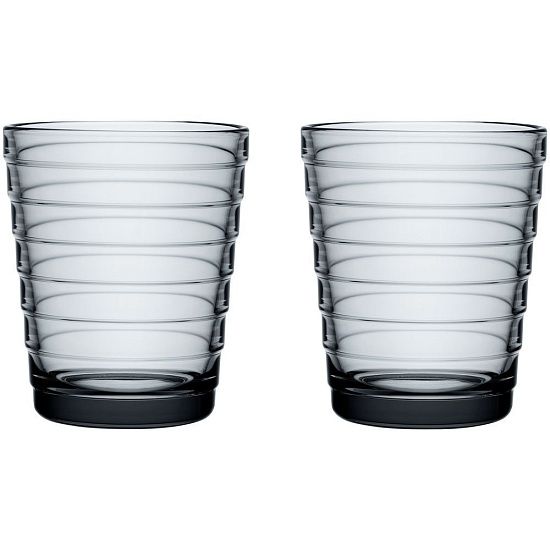 Набор малых стаканов Aino Aalto, серый - подробное фото
