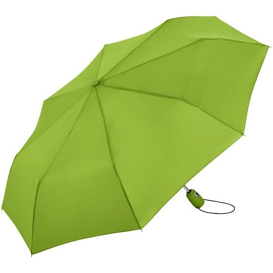 Зонт складной AOC, зеленое яблоко - подробное фото