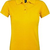 Рубашка поло женская PRIME WOMEN 200 желтая - фото