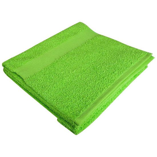 Полотенце махровое Soft Me Large, зеленое яблоко - подробное фото