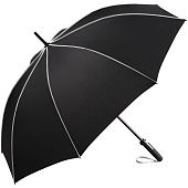 Зонт-трость Seam, светло-серый - фото