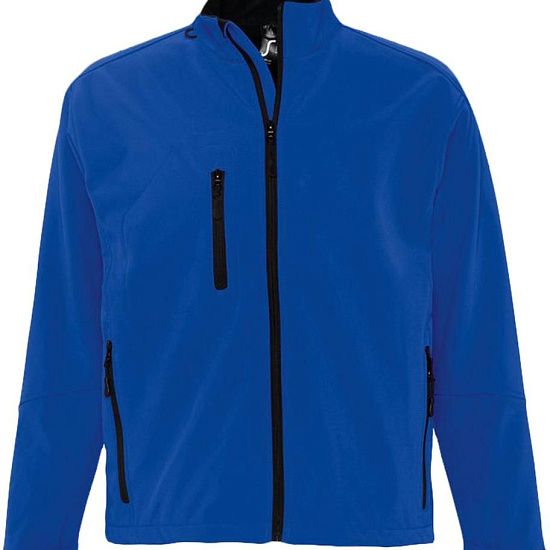 Куртка мужская на молнии RELAX 340, ярко-синяя - подробное фото