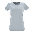Футболка женская REGENT FIT WOMEN, светло-серая