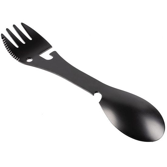 Походный столовый прибор Full Spoon, черный - подробное фото