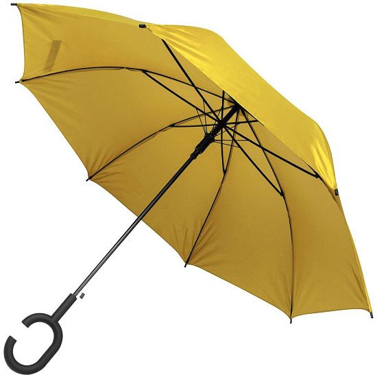 Зонт-трость Charme, желтый - подробное фото