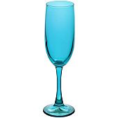Бокал для шампанского Enjoy, голубой - фото