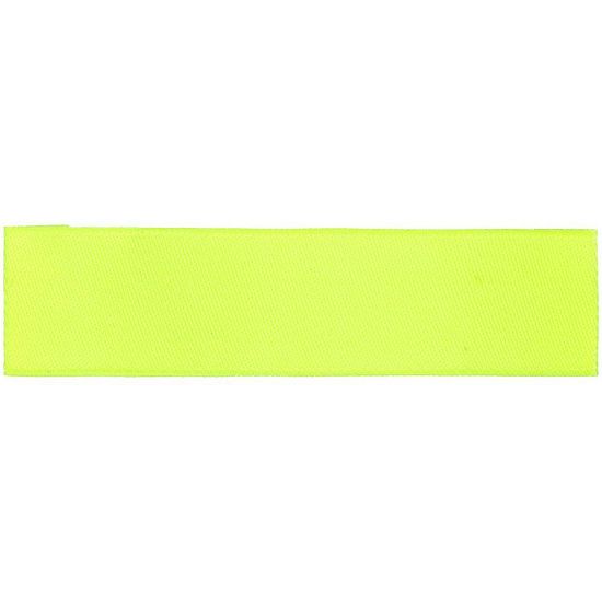 Лейбл тканевый Epsilon, S, желтый неон - подробное фото