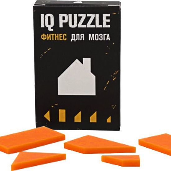 Головоломка IQ Puzzle, домик - подробное фото