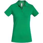 Рубашка поло женская Safran Timeless зеленая - фото