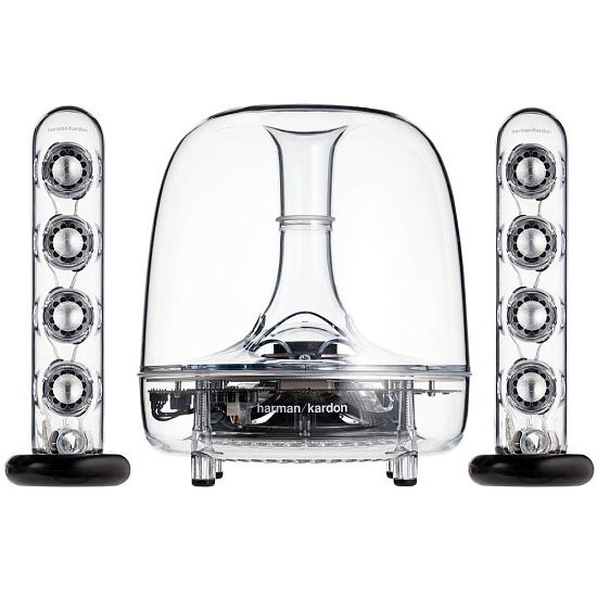 Настольные колонки Harman Kardon Soundsticks 2.1, белые - подробное фото