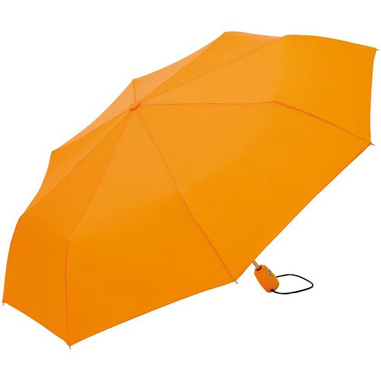 Зонт складной AOC, оранжевый - подробное фото