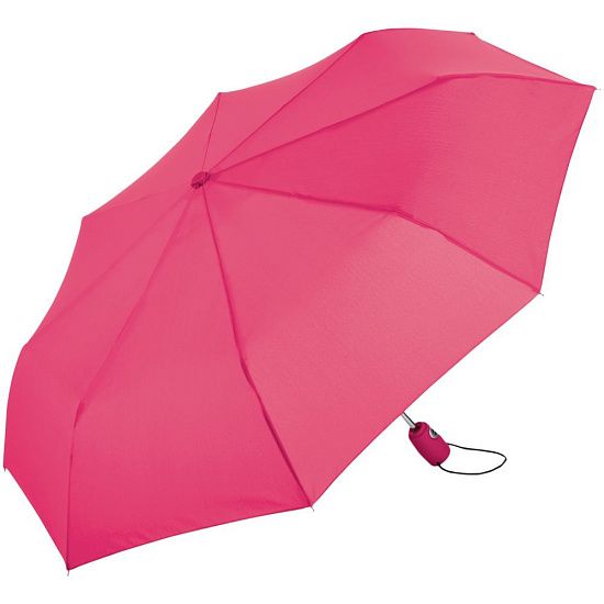 Зонт складной AOC, розовый - подробное фото