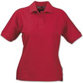 Рубашка поло женская SEMORA, красная - фото