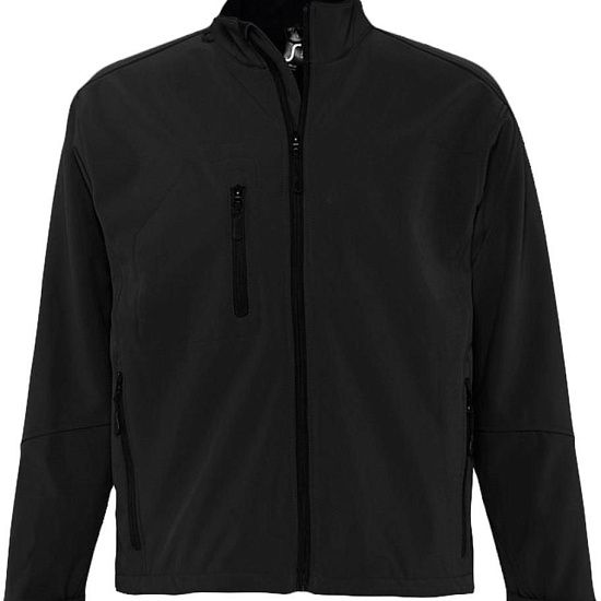 Куртка мужская на молнии RELAX 340, черная - подробное фото