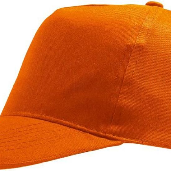 Бейсболка SUNNY, оранжевая - подробное фото