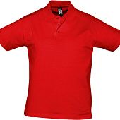 Рубашка поло мужская Prescott Men 170, красная - фото