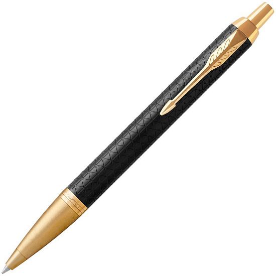 Ручка шариковая Parker IM Premium Black/Gold GT - подробное фото