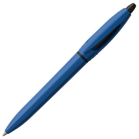 Ручка шариковая S! (Си), ярко-синяя - подробное фото