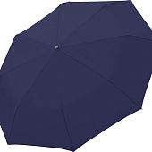 Зонт складной Fiber Magic, темно-синий - фото