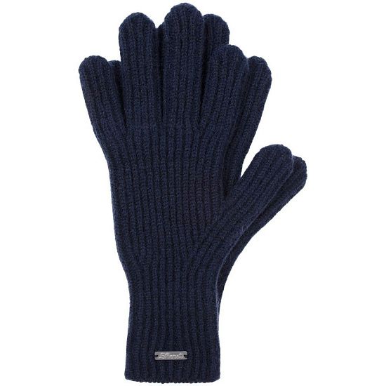 Перчатки Bernard, темно-синие - подробное фото