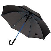 Зонт-трость с цветными спицами Color Power, синий - фото