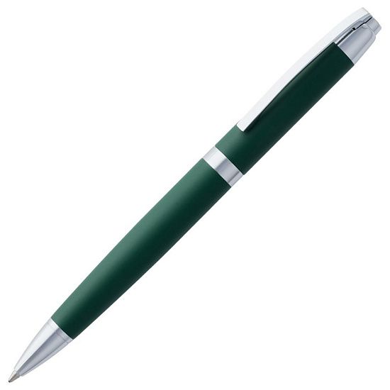 Ручка шариковая Razzo Chrome, зеленая - подробное фото