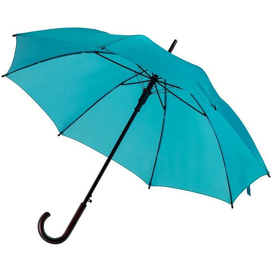 Зонт-трость Standard, бирюзовый - подробное фото