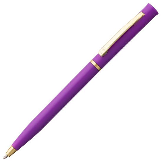 Ручка шариковая Euro Gold,фиолетовая - подробное фото