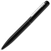 Ручка шариковая Scribo, матовая черная - фото