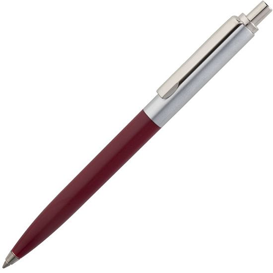 Ручка шариковая Popular, бордо - подробное фото