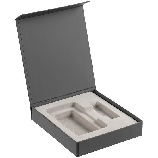 Коробка Latern для аккумулятора 5000 мАч и флешки, серая - подробное фото