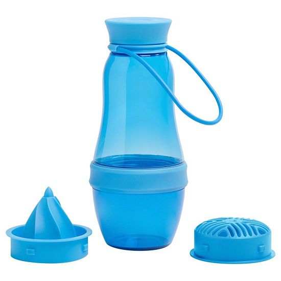 Бутылка для воды Amungen, синяя - подробное фото