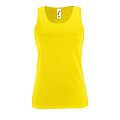 Майка женская Sporty TT Women, желтый неон