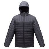 Куртка мужская Outdoor, серая с черным - фото
