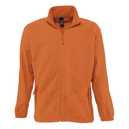 Куртка мужская North 300, оранжевая - подробное фото