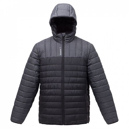 Куртка мужская Outdoor, серая с черным - подробное фото