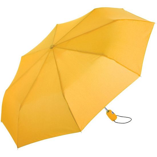 Зонт складной AOC, желтый - подробное фото