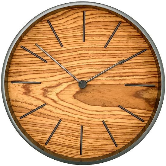 Часы настенные Largo, дуб - подробное фото