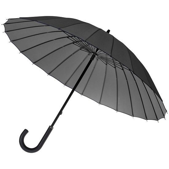 Зонт-трость Ella, серый - подробное фото