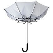 Зонт-трость Unit Wind, серебристый - фото