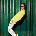 Толстовка ID.002 ярко-синяя