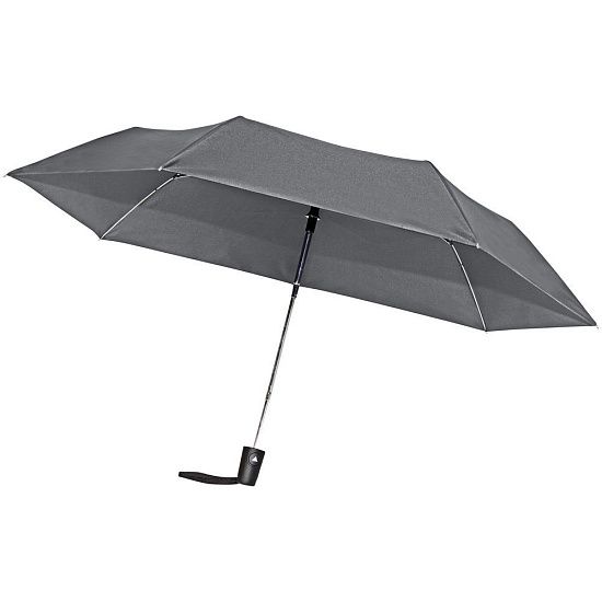 Зонт складной Hit Mini AC, серый - подробное фото