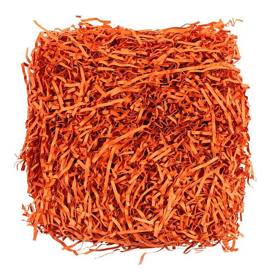 Бумажный наполнитель Chip, оранжевый - подробное фото