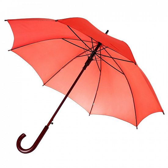Зонт-трость Unit Standard, красный - подробное фото