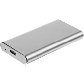 Портативный внешний SSD Uniscend Drop, 256 Гб, серебристый - фото