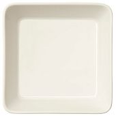 Тарелка Teema, квадратная, белая - фото