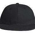 Бейсболка Unit Snapback с прямым козырьком, черная