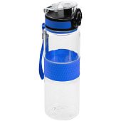 Бутылка для воды Fata Morgana, прозрачная с синим - фото
