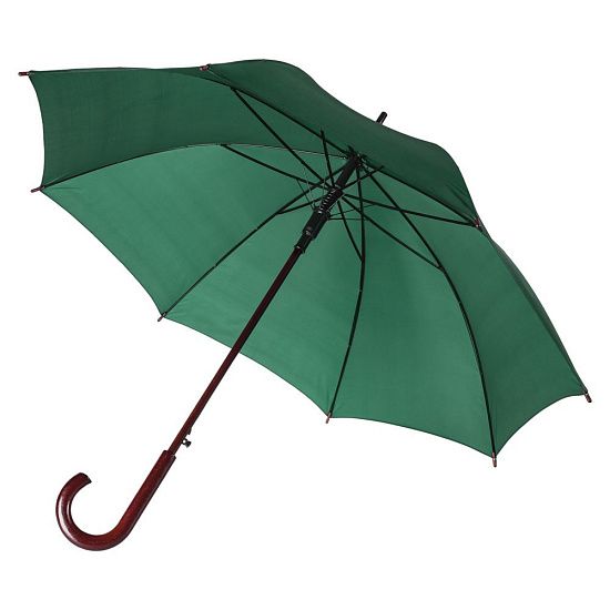 Зонт-трость Standard, зеленый - подробное фото