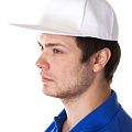 Бейсболка Unit Snapback с прямым козырьком, белая